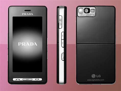 lg prada first touchscreen phone|2006 lg prada review.